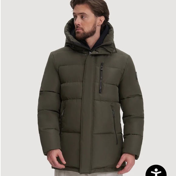 NOIZE Vegan Mid-Length Puffer Jacket - Picture 2 of 5